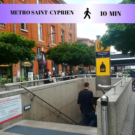Soleil Occitan/en Ville/metro/tram 公寓 *