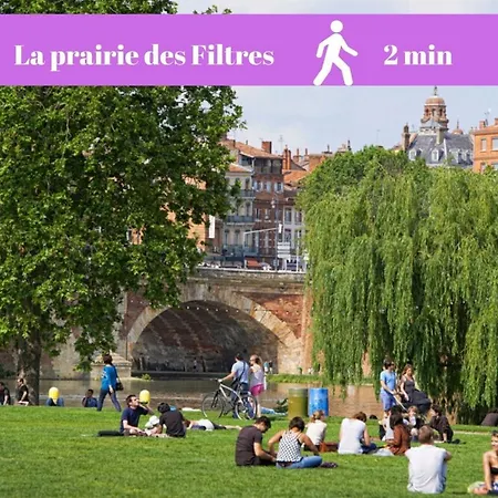 Apartamento Soleil Occitan/en Ville/metro/tram